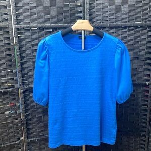 Talbots Blue Women's Top Size Medium Great Condition